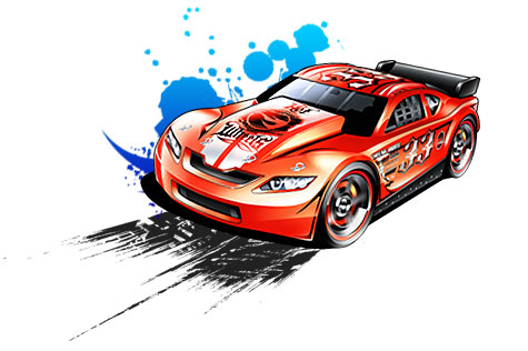 Clip Art Cartoon Hot Wheel Cars Clipart
