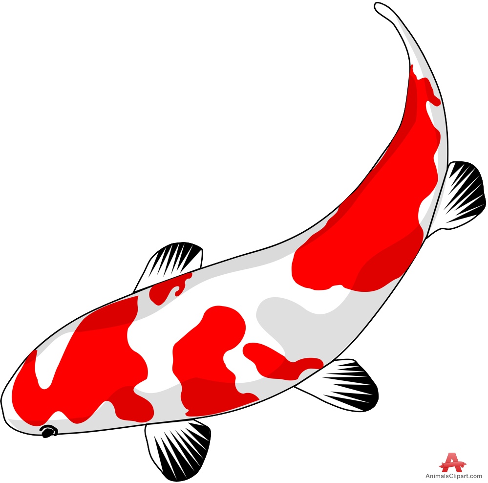 Koi fish clip art
