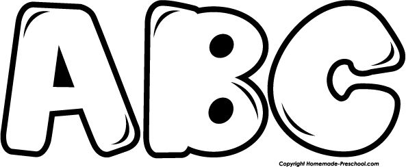 123 clipart black and white