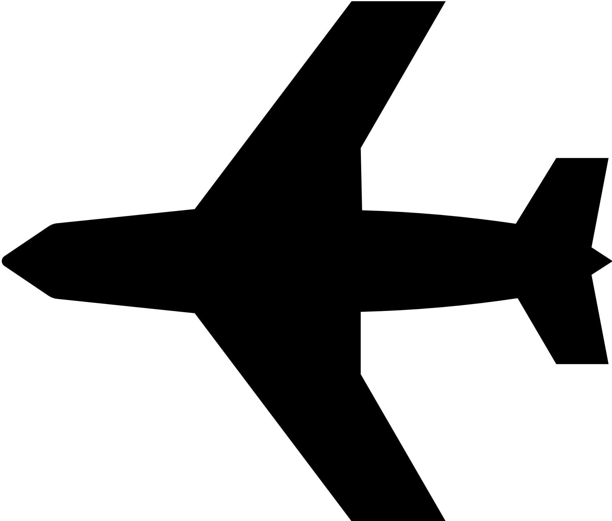 Bush plane clipart no background