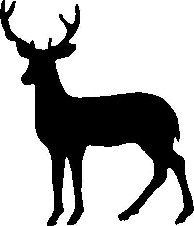 Deer Outline Clipart