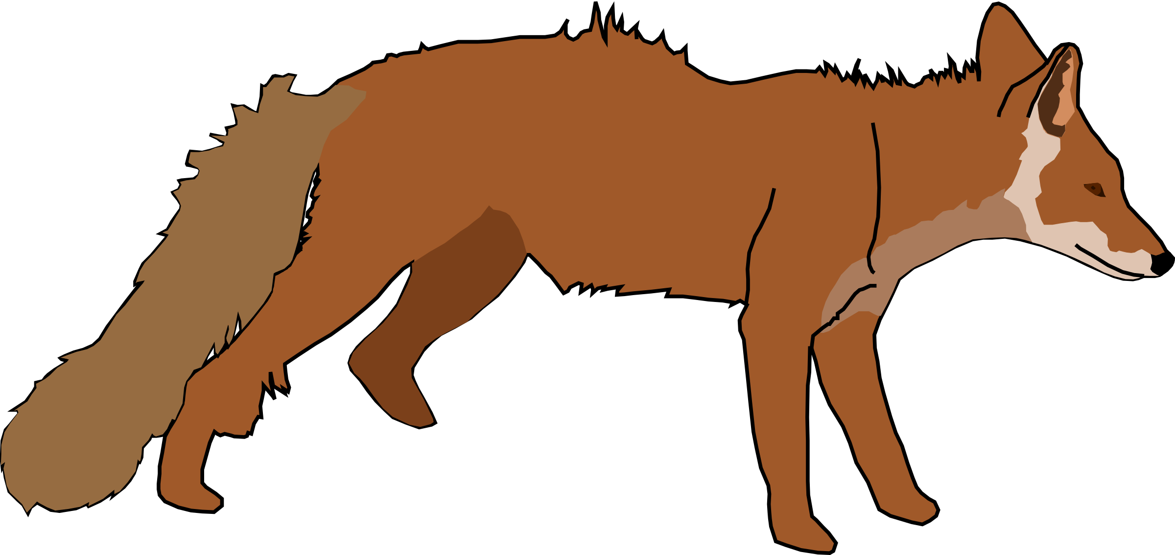 Clipart - Fox