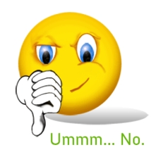 Thumbs Down Emoticon Clipart - Free to use Clip Art Resource