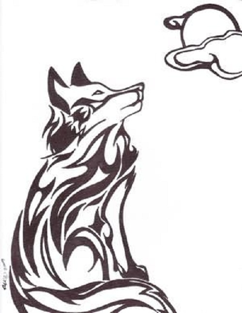 Tribal Wolf Tattoos | Tribal Wolf ...