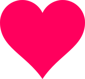pink heart vector – Clipart Free Download