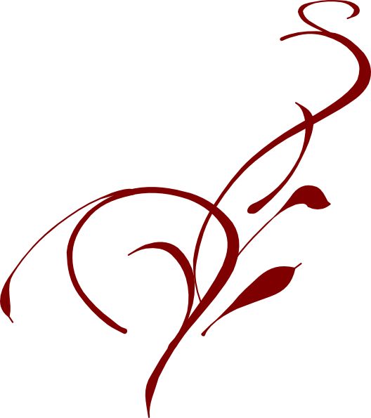 Clipart squiggly line above letter
