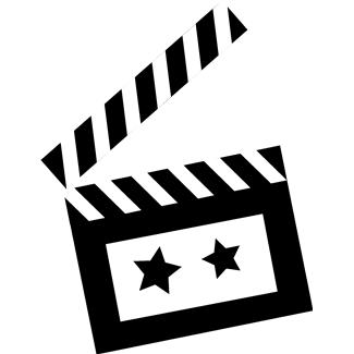 Image of Clapboard Clipart #6658, Clapboard Template - Clipartoons