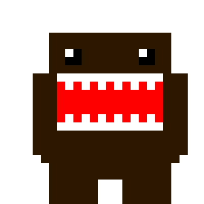 piq - pixel art | "Domo!" [100x100 pixel] by someone