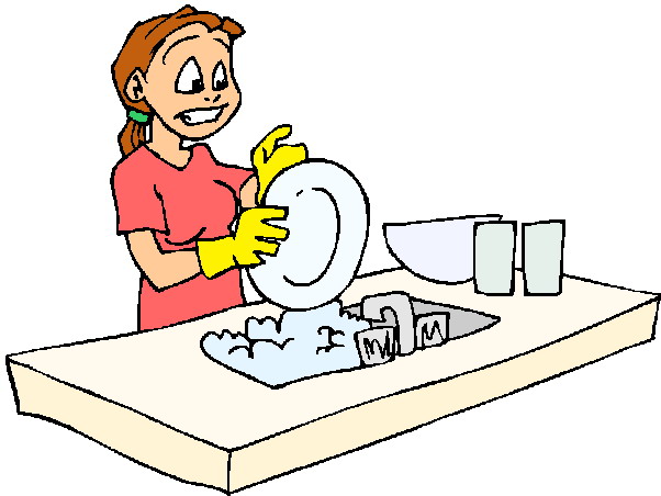 DO YOU LIKE WASHING UP ?