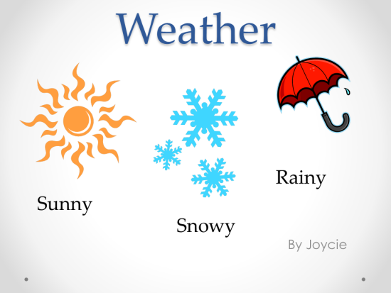 Weather PowerPoint Slide Activity | K-5 Computer Lab Technology ...