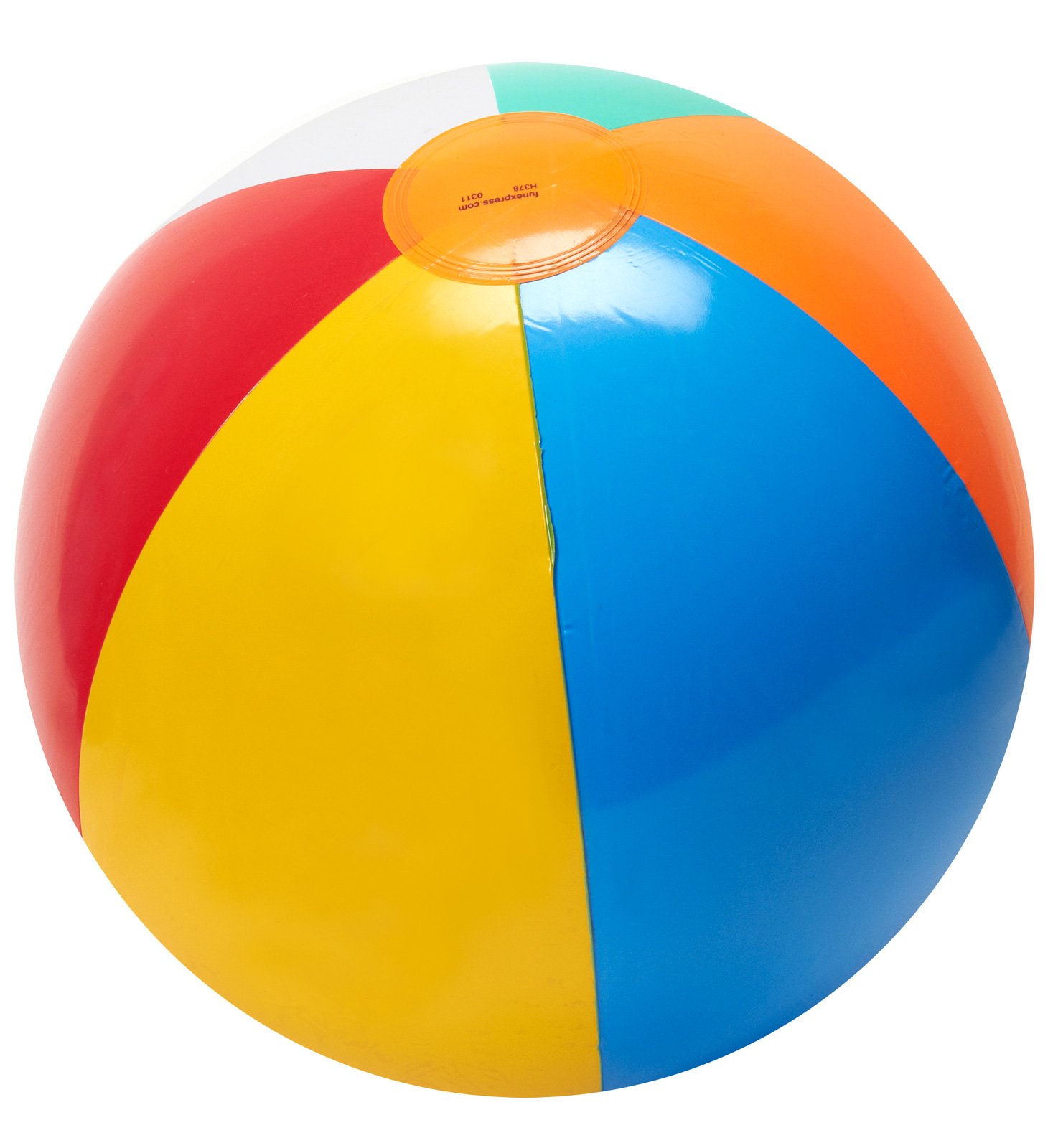 $0.60 Inflatable Beach Ball 12" at CostumesHut.
