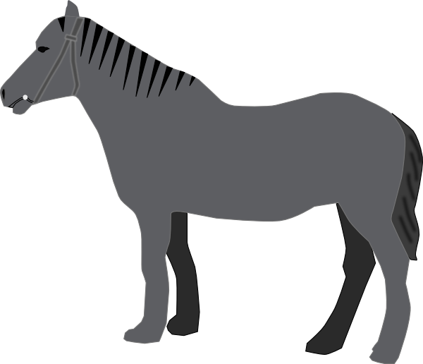 Horse clip art Free Vector