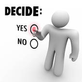 Robot deciding which button to push