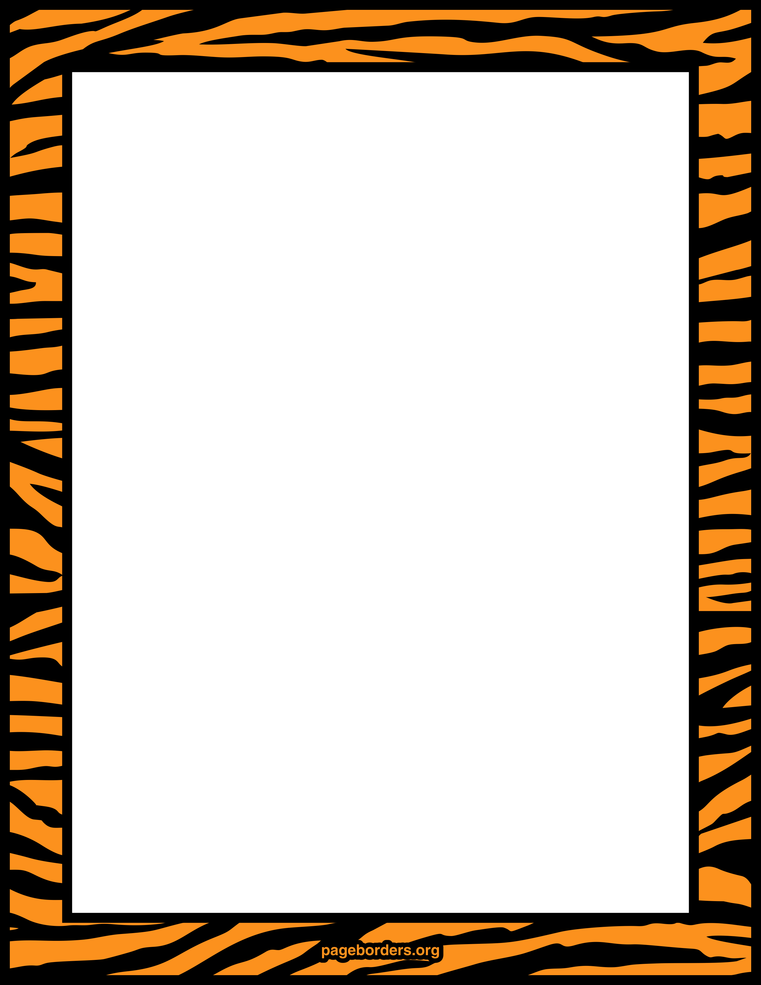 Camouflage Border Clip Art