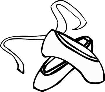 Ballet Shoes Coloring Pages - ClipArt Best