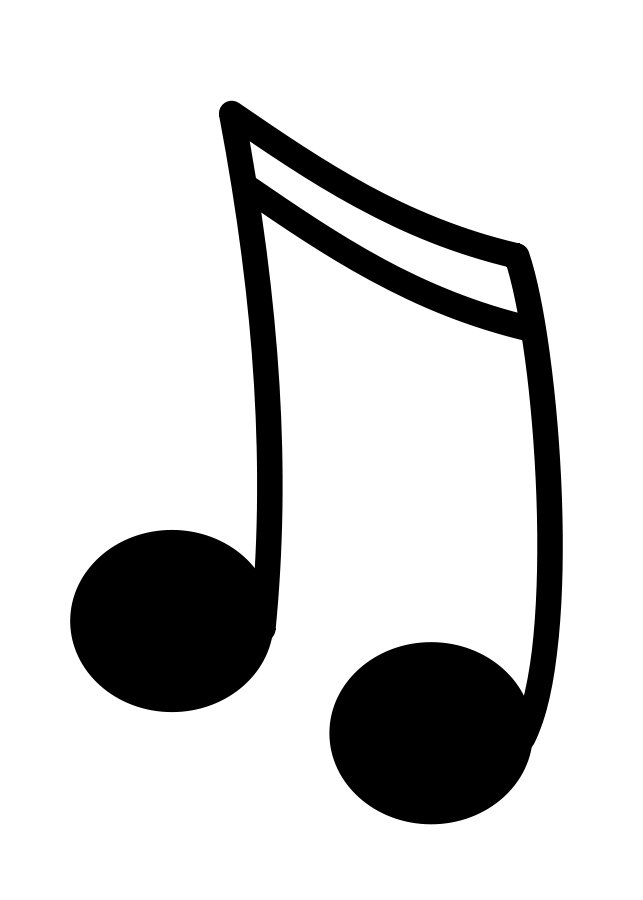 Music note clipart png