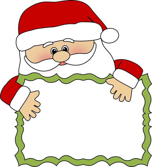 Visit santa clipart