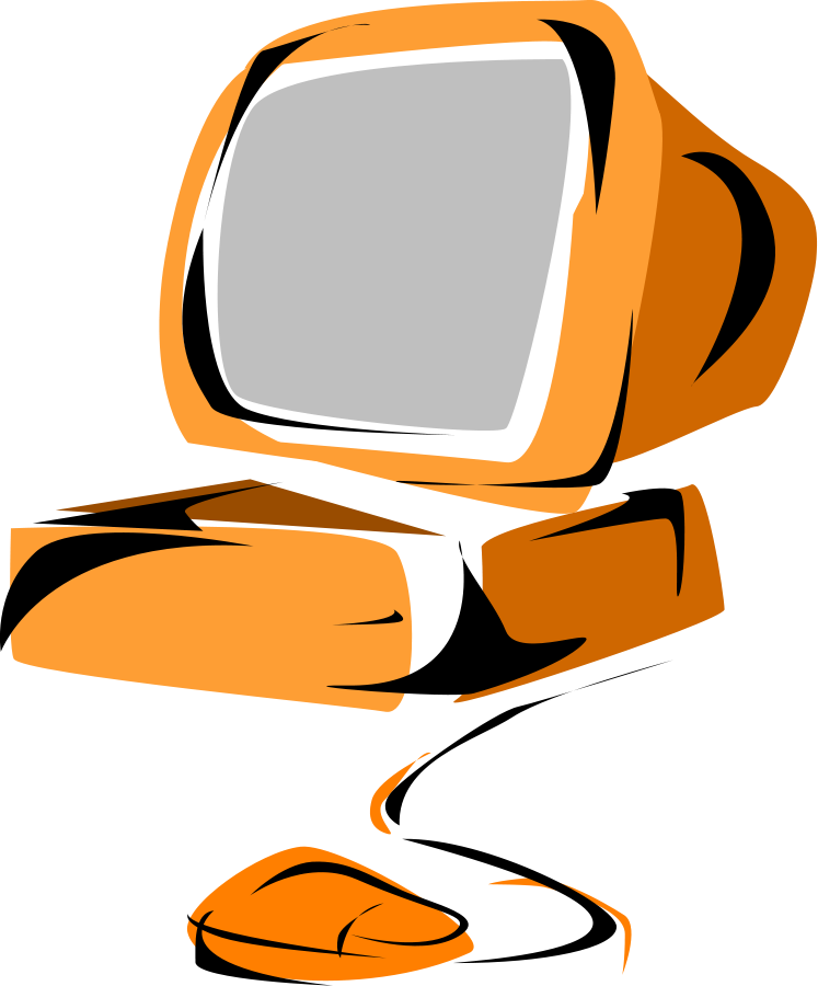 Computer clipart vector png