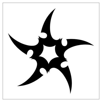 Tonikum Bayer: Star tattoo with tribal