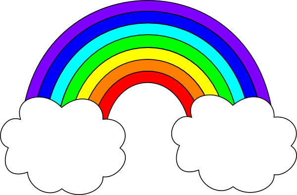Pics Of Cartoon Rainbows | Free Download Clip Art | Free Clip Art ...