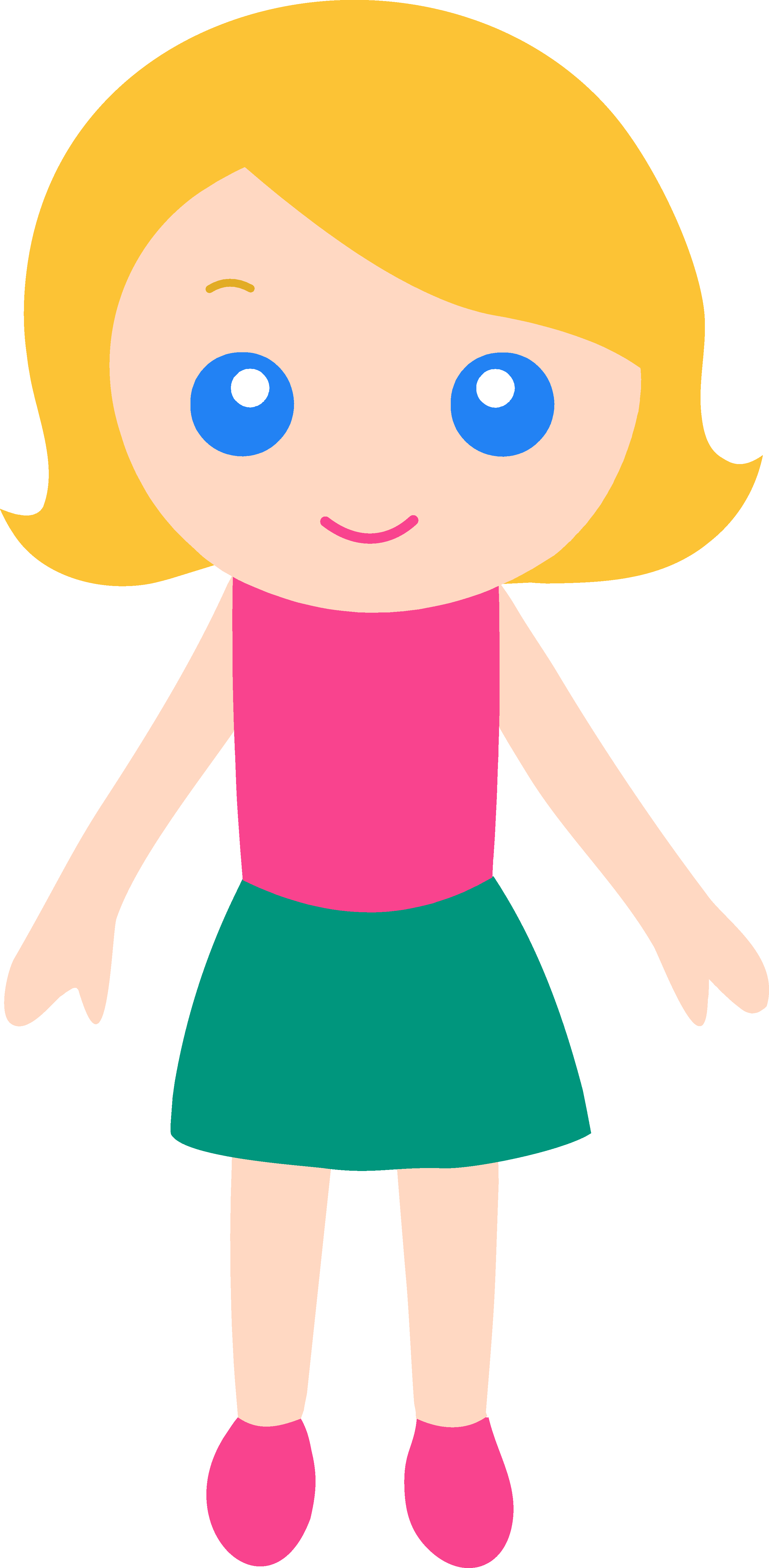 Blonde Hair Clipart