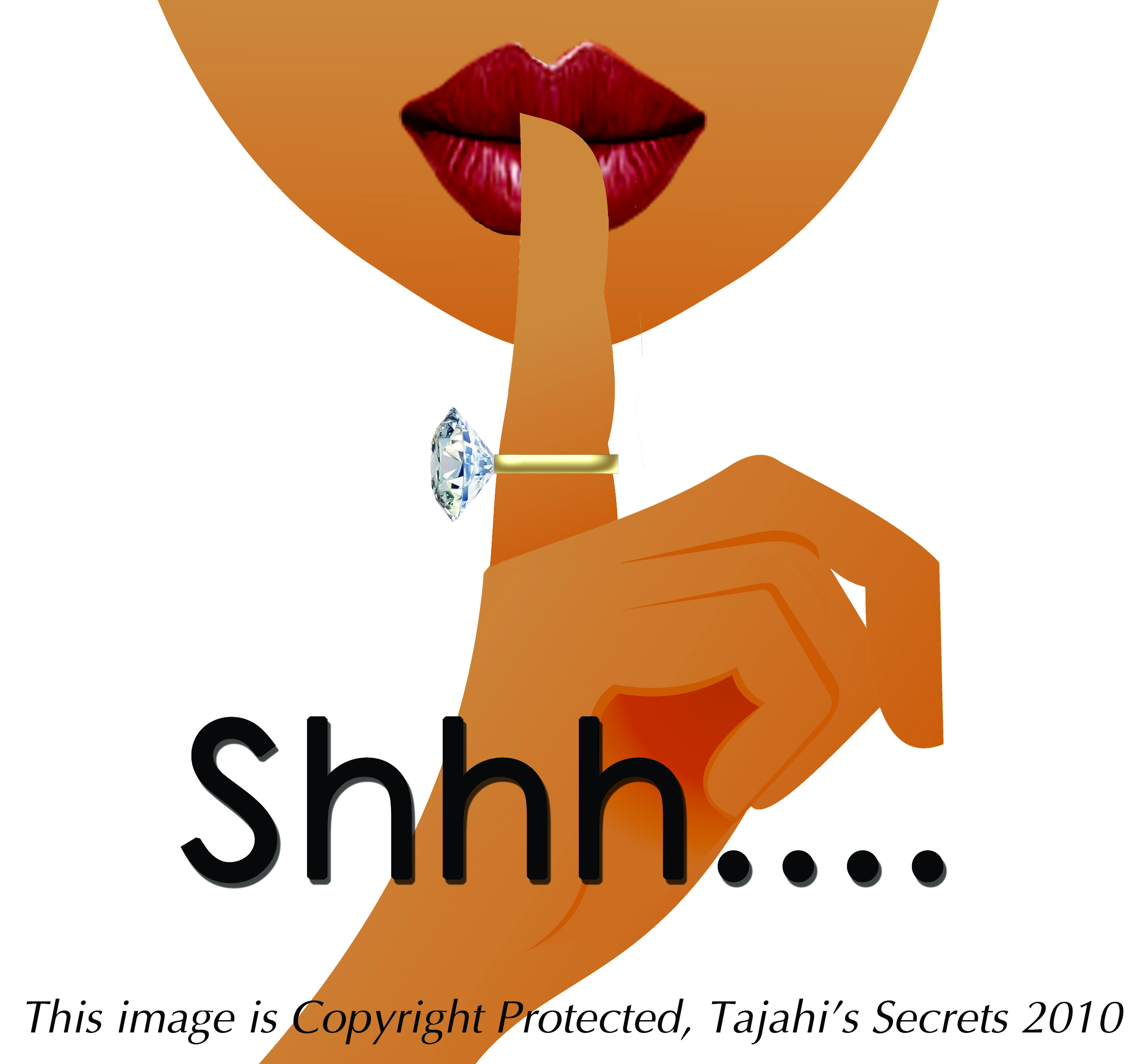 Shhh Lips Clipart