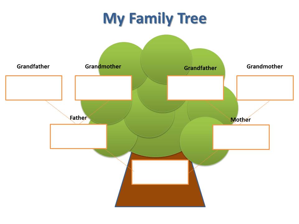 Blank Family Tree For Kids - ClipArt Best