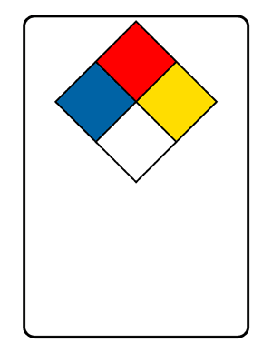 Nfpa Diamond Template - ClipArt Best