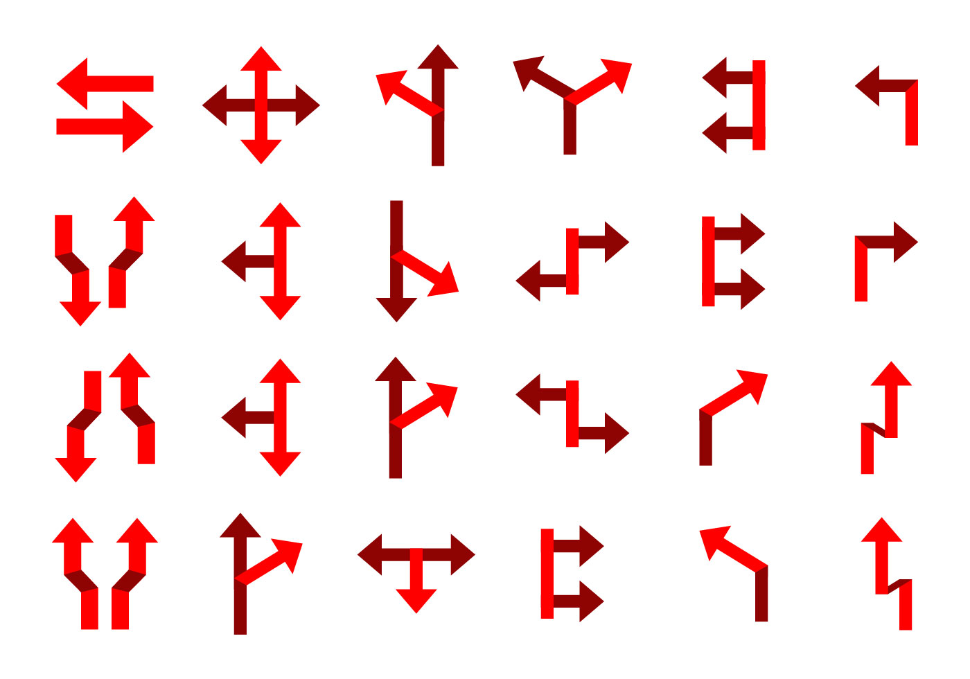 Arrow Pattern Free Vector Art - (9788 Free Downloads)