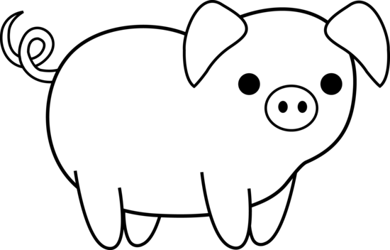 Cute animal train clipart black and white - ClipartFox