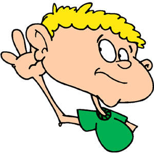 Free Clip Art Children Listening - Free Clipart Images