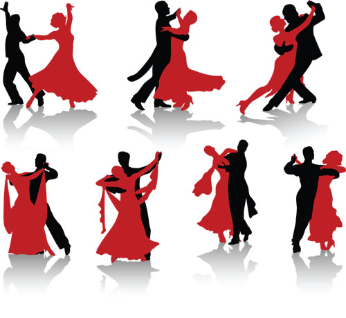 Cartoon Dancing People