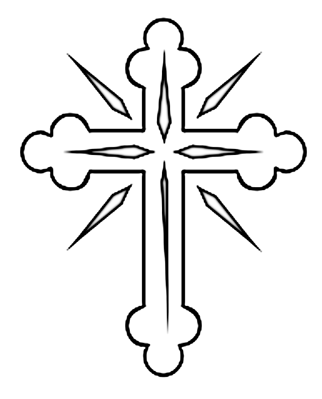 Christian symbol blacklines | Coloring Pages, Line Art a…