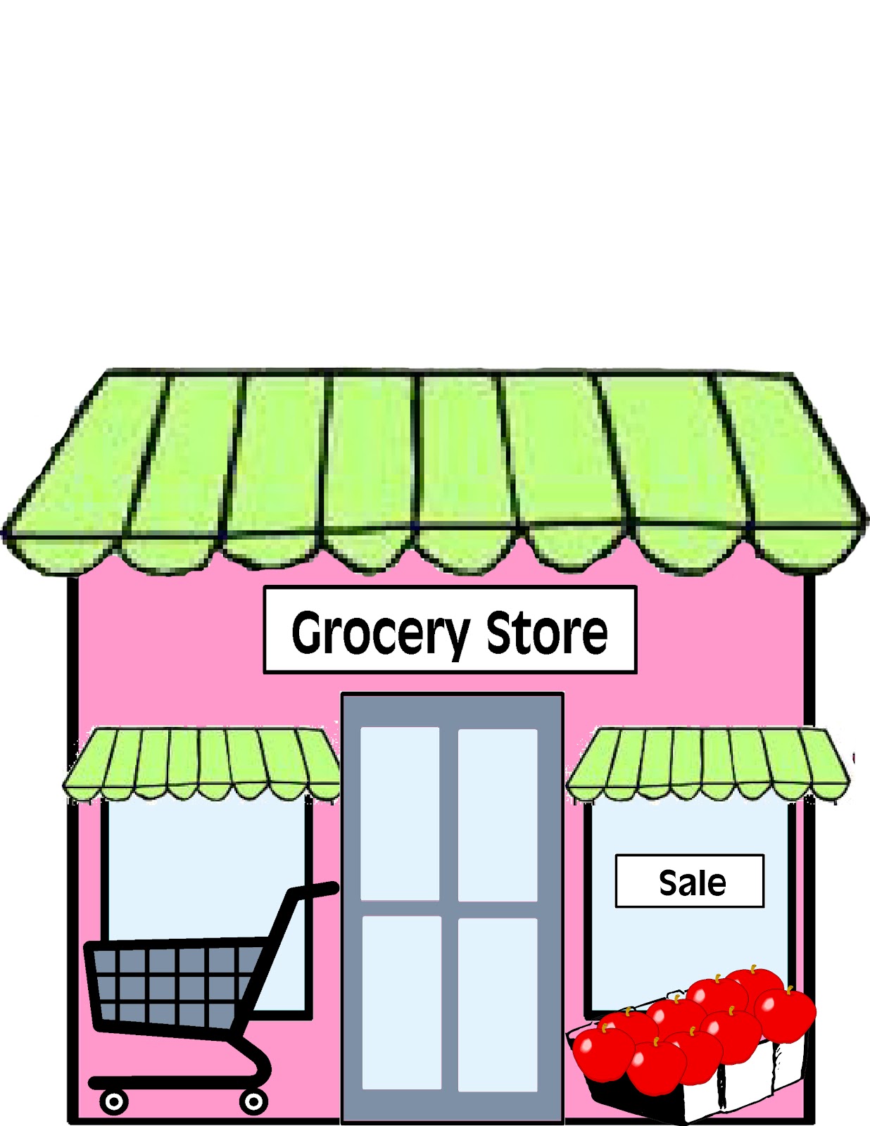Supermarket Clipart - Free Clipart Images