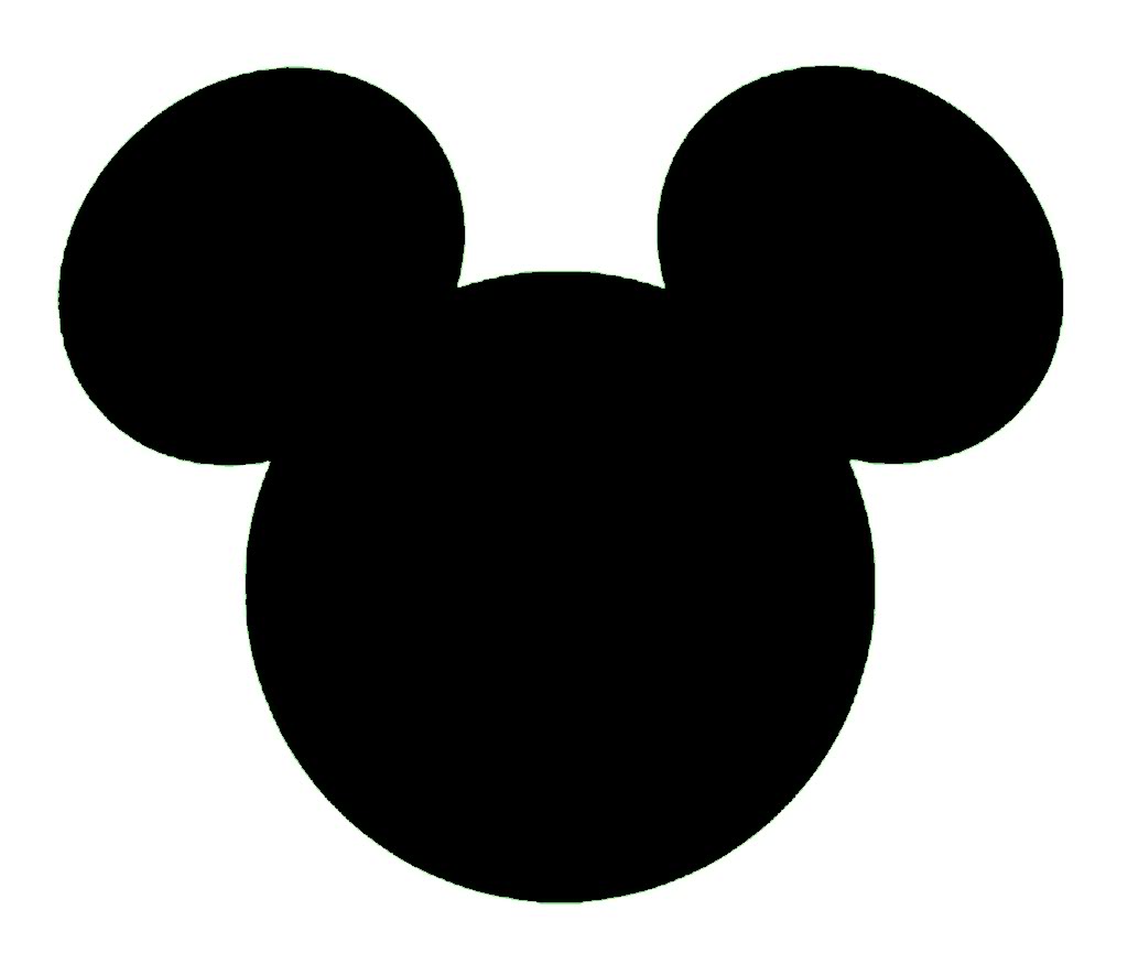 Mickey Mouse Head Outline