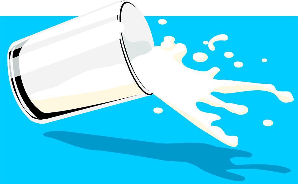 Free clipart glass of milk