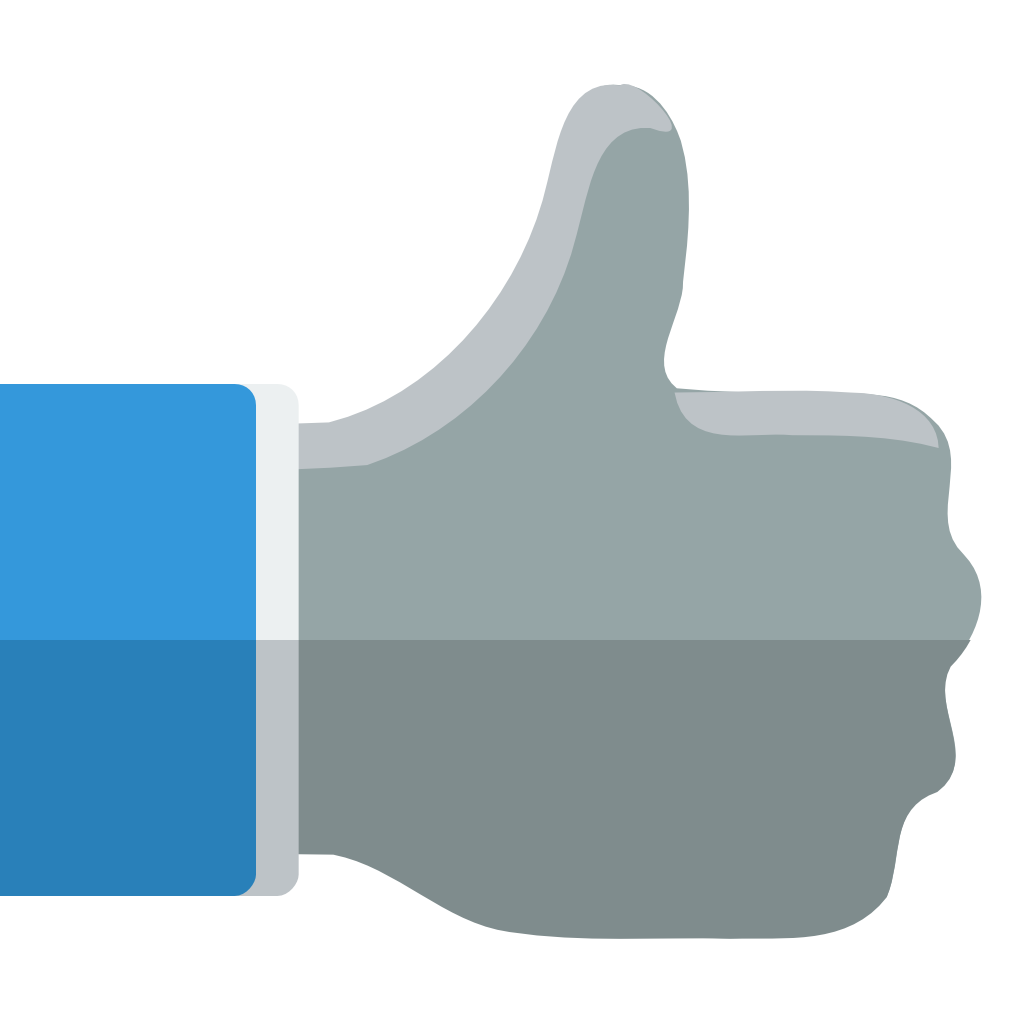 Thumb up Icon | Small & Flat Iconset | paomedia