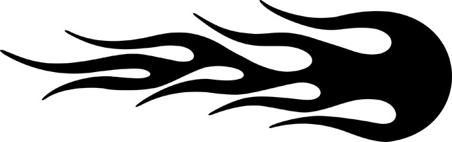 Flame Stencils Printable