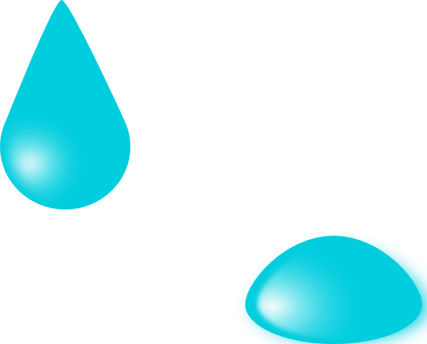 Cartoon Water Drop Clipart