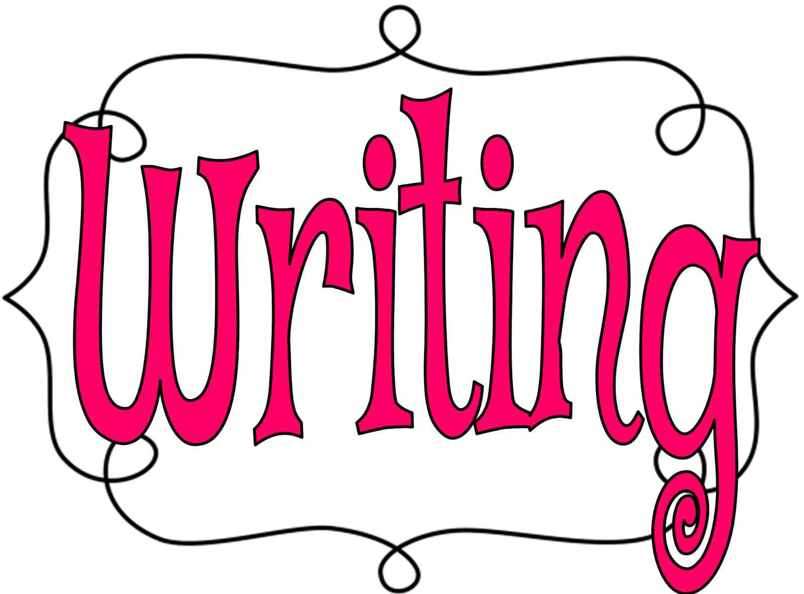 I Love Writing Clip Art
