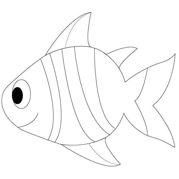 Fish Line Drawing | Free Download Clip Art | Free Clip Art | on ...