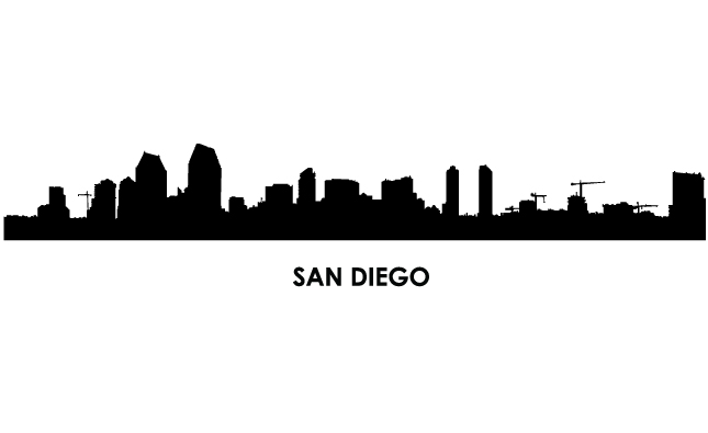 Atlanta Skyline Vector | Free Download Clip Art | Free Clip Art ...