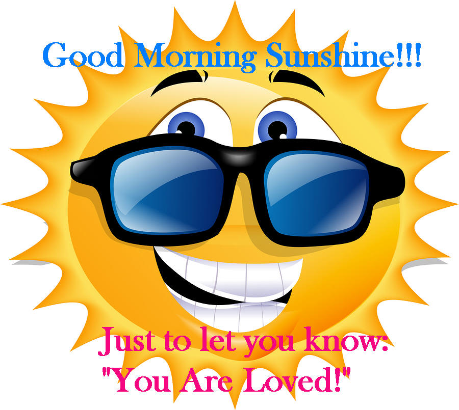 Good Morning Sunshine Clipart