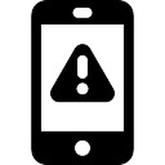 Phone alarm bell ringing symbol Icons | Free Download