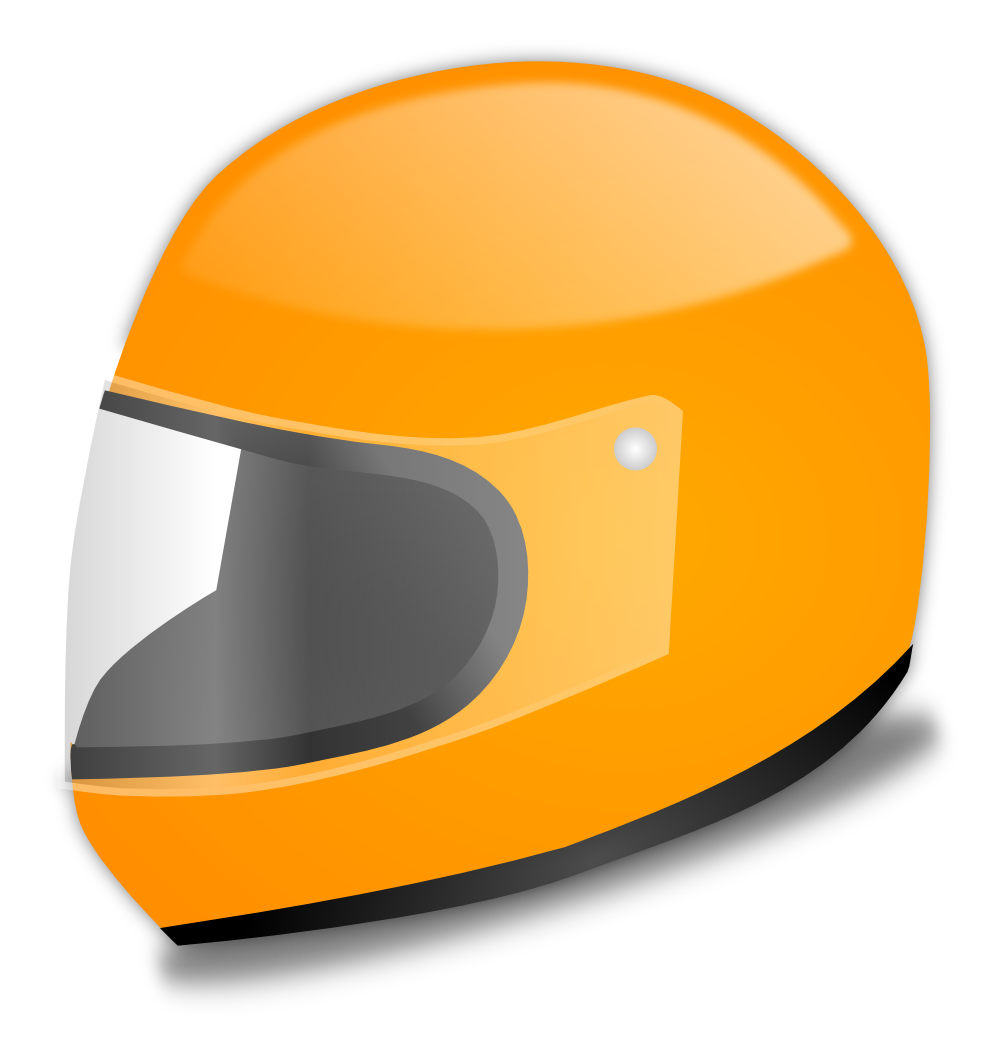 Clipart motorcycle helmet