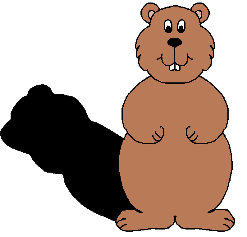 Free animated groundhog clipart