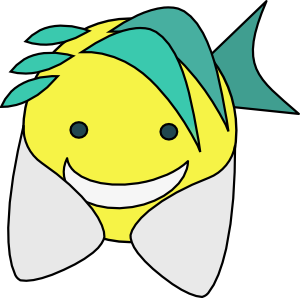 Fish 17 clip art - vector clip art online, royalty free & public ...