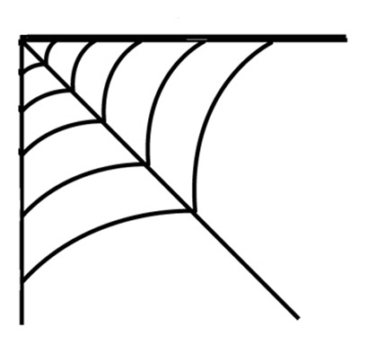 Spider Web Corner - ClipArt Best