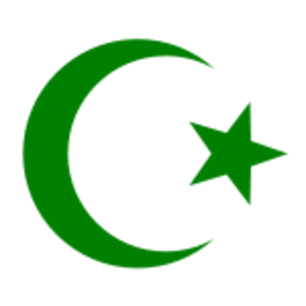 Px Star And Crescent image - vector clip art online, royalty free ...