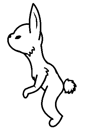 Rabbit Template by CyndelatheDragon